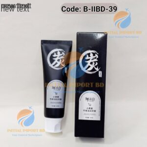 BLACK TUBE BAMBOO CHARCOAL WHITE TOOTHPASTE🦷🪥